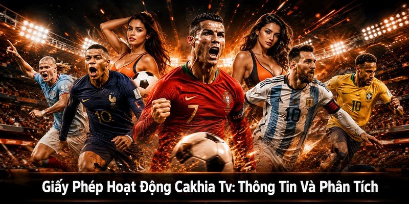 giấy phép hoạt động Cakhia TV