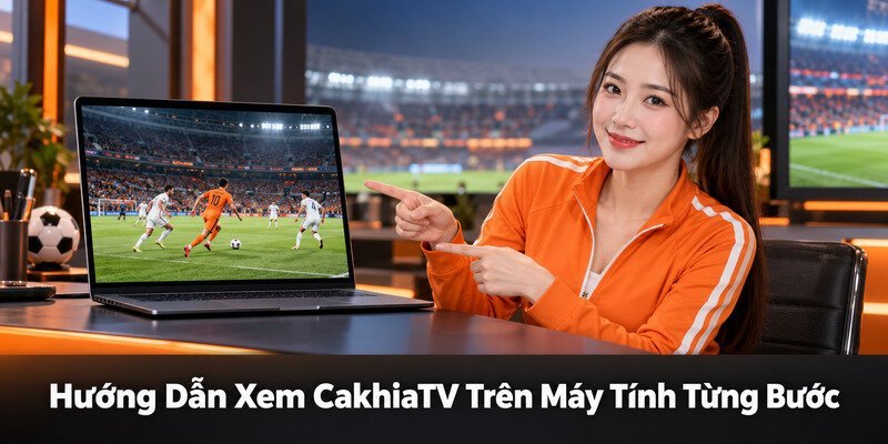 Hướng Dẫn Xem CakhiaTV Trên Máy Tính Từng Bước