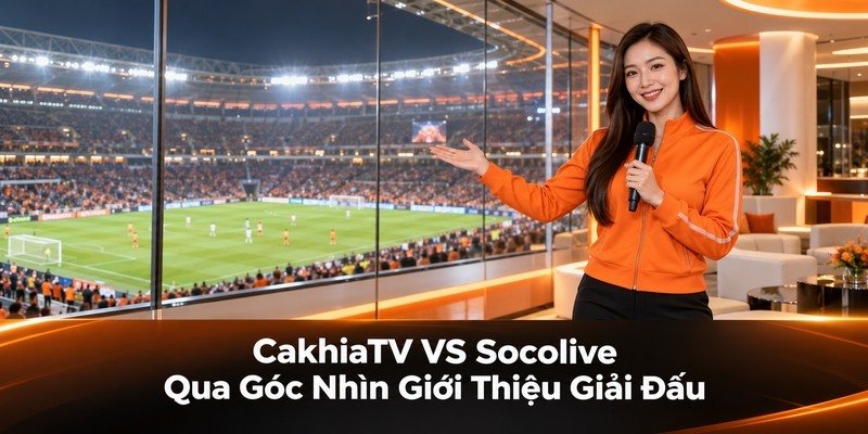 CakhiaTV VS Socolive Qua Góc Nhìn Giới Thiệu Giải Đấu